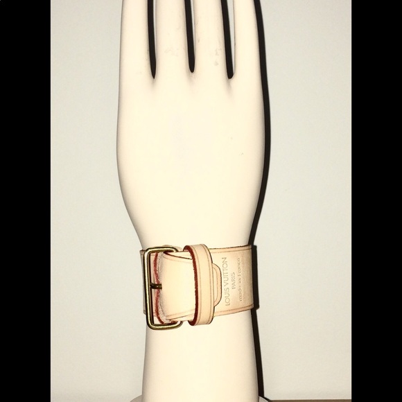 1 Pc Louis Vuitton Leather Bag Strap Belt Buckle - Picture 5 of 6